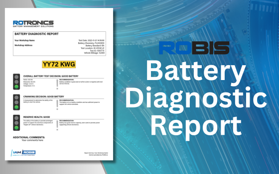 New ROBIS Feature Announced, ROBIS Battery Diagnostic Report